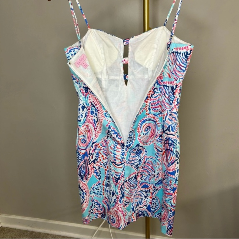 Lilly Pulitzer Women’s Ocean Print Vacation Summer Mini Dress - Size 2